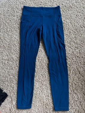 Athleta Vibrant Teal Active Leggings